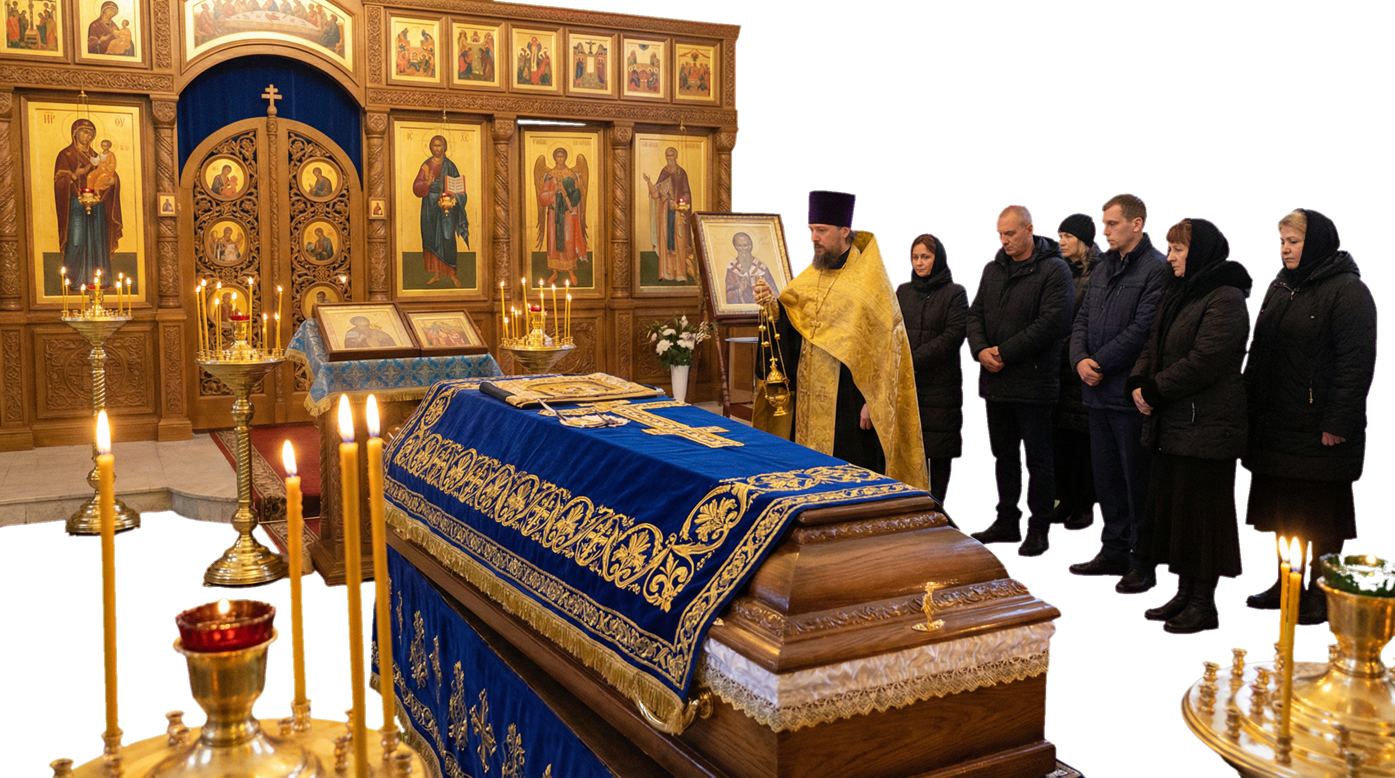 Peaceful Orthodox Church Interior